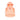 Big Full Heart Animal Hoodie, Coral + PeachBig Full Heart Animal HoodiesFound My AnimalXS